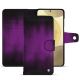 Samsung Galaxy S24+ leather wallet case - Violet Patine