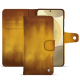 Funda de piel para cartera Samsung Galaxy S24+ - Doré Patine