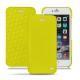 Custodia in pelle Apple iPhone 6S - Jaune fluo