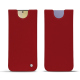 Capa em pele Samsung Galaxy S24+ - Rouge ( Nappa - Pantone #d50032 ) 