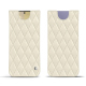 Funda de piel Samsung Galaxy S24+ - Blanc - Couture ( Nappa - White ) 