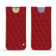 Funda de piel Samsung Galaxy S24+ - Rouge - Couture ( Nappa - Pantone #d50032 ) 
