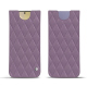 가죽 커버 Samsung Galaxy S24+ - Lilas - Couture ( Nappa - Pantone #b9a3e3 ) 