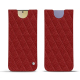 Funda de piel Samsung Galaxy S24+ - Tomate - Couture ( Pantone #a61715 )