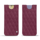 Capa em pele Samsung Galaxy S24+ - Prune vintage - Couture ( Pantone #612434 ) 