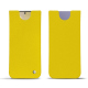 Funda de piel Samsung Galaxy S24+ - Jaune fluo ( Pantone #c9ff57 ) 