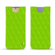 Custodia in pelle Samsung Galaxy S24+ - Vert fluo - Couture ( Pantone #00ab5f ) 
