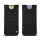 Custodia in pelle Samsung Galaxy S24+ - Negre poudro - Couture ( Pantone #111212 )
