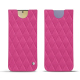 Samsung Galaxy S24+ leather pouch - Rose BB - Couture ( Pantone #DB599F )