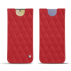 Capa em pele Samsung Galaxy S24+ - Rouge troupelenc - Couture ( Pantone #AB191A )