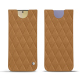 Custodia in pelle Samsung Galaxy S24+ - Castan esparciate - Couture ( Pantone #824F2A )
