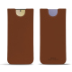 Funda de piel Samsung Galaxy S24+ - Marron PU ( Pantone #8B4720 )