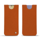 Funda de piel Samsung Galaxy S24+ - Orange vibrant ( Pantone #e36b39 ) 