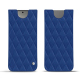 Custodia in pelle Samsung Galaxy S24 - Bleu océan - Couture ( Nappa - Pantone #15458a) 
