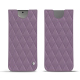 Funda de piel Samsung Galaxy S24 - Lilas - Couture ( Nappa - Pantone #b9a3e3 ) 