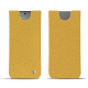 Samsung Galaxy S24 leather pouch - Mimosa ( Pantone #b39437 ) 