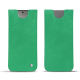 Funda de piel Samsung Galaxy S24 - Menthe vintage ( Pantone #37b375 ) 