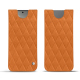 レザーケース Samsung Galaxy S24 - Mandarine vintage - Couture ( Pantone #d47231 ) 