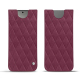 Custodia in pelle Samsung Galaxy S24 - Prune vintage - Couture ( Pantone #612434 ) 