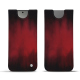 Pochette cuir Samsung Galaxy S24 - Rouge Patine