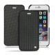Housse cuir Apple iPhone 6S - Abaca nero