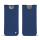 Capa em pele Samsung Galaxy S24 - Bleu frisson ( Pantone #29588c ) 