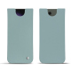 Pochette cuir Samsung Galaxy S24 Ultra - Bleu ciel ( Nappa - Pantone #abcae9 ) 