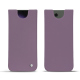 Samsung Galaxy S24 Ultra leather pouch - Lilas ( Nappa - Pantone #b9a3e3 ) 