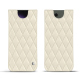Capa em pele Samsung Galaxy S24 Ultra - Blanc - Couture ( Nappa - White ) 