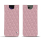 Custodia in pelle Samsung Galaxy S24 Ultra - Rose - Couture ( Nappa - Pantone #efbae1 ) 