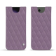 Funda de piel Samsung Galaxy S24 Ultra - Lilas - Couture ( Nappa - Pantone #b9a3e3 ) 