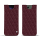 Capa em pele Samsung Galaxy S24 Ultra - Lie de vin - Couture ( Pantone #412234 ) 