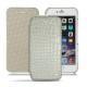 Apple iPhone 6S leather case - Crocodile milk