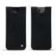 Funda de piel Samsung Galaxy S24 Ultra - Dark vintage ( Pantone #050505 ) 