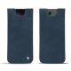 Capa em pele Samsung Galaxy S24 Ultra - Jean vintage ( Pantone #2f414f  ) 