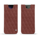 Capa em pele Samsung Galaxy S24 Ultra - Passion vintage - Couture ( Pantone #591d16 ) 
