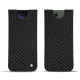 Samsung Galaxy S24 Ultra leather pouch - Serpent nero ( Noir / Black) 