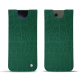 Capa em pele Samsung Galaxy S24 Ultra - Crocodile pino ( Pantone #173F35 ) 