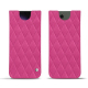 Capa em pele Samsung Galaxy S24 Ultra - Rose BB - Couture ( Pantone #DB599F )