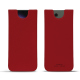 Capa em pele Samsung Galaxy S24 Ultra - Rouge PU ( Pantone #d50032 )