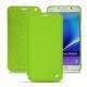 Funda de piel Samsung SM-N920 Galaxy Note 5 - Vert fluo