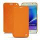 Housse cuir Samsung SM-N920 Galaxy Note 5 - Orange ( Nappa - Pantone 1495U ) 