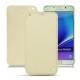 Custodia in pelle Samsung SM-N920 Galaxy Note 5 - Ivoire ( Sleek P C12 - White ) 