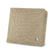 Portemonnaire - Anti-RFID/NFC - Autruche desert ( Pantone #A39382 ) 