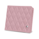 Portemonnaire - Anti-RFID/NFC - Rose - Couture ( Nappa - Pantone #efbae1 ) 