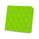 Portemonnaire - Anti-RFID/NFC - Vert fluo - Couture ( Pantone #00ab5f ) 