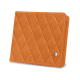 Porte-monnaie - Anti-RFID / NFC - Mandarine vintage - Couture ( Pantone #d47231 ) 