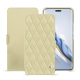 Custodia in pelle Honor Magic6 Pro - Beige - Couture ( Nappa - Pantone #ceb888 ) 
