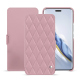 Capa em pele Honor Magic6 Pro - Rose - Couture ( Nappa - Pantone #efbae1 ) 