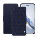Honor Magic6 Pro leather case - Cobalt - Couture ( Pantone #2b253f ) 